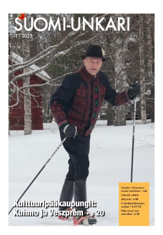 Suomi-Unkari -lehden 1/2023 numeron kansi
